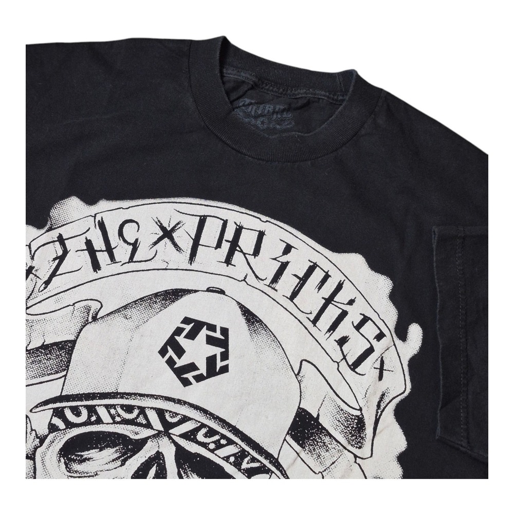Tribal‎ Gear The Pricks Graphic Tee Black Skull Urban Street Wear Men's L